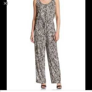 Calvin Klein Leopard Print Jumpsuit